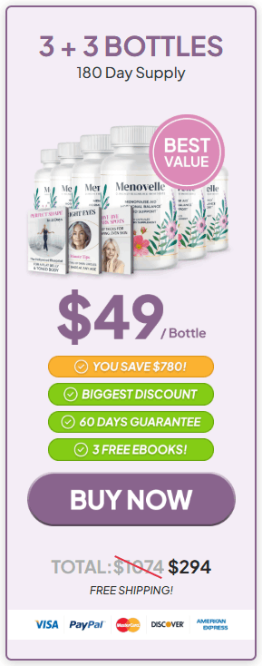 menovelle 6 bottles price